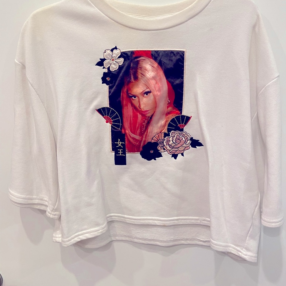 Nicki Minaj x H&M Crop T-Shirt